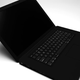 Illustration for article titled Matte Black MacBook Pro Looks Like a Deadly Stealth Ship